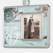 Aquarelle Rahmen-Ornament Silber (Links)