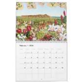 Aquarelle von Hawaii Kalender (Feb 2026)