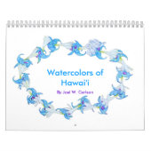 Aquarelle von Hawaii Kalender (Titelbild)