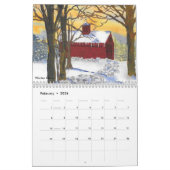 Aquarelle von Neu-England Kalender-Meserve 2017 Kalender (Feb 2026)