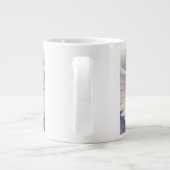Aquarelle Weihnachtstasse Jumbo-Tasse (Rückseite)