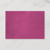 Aquarelle Wild Blume Babydusche Buchanfrage Begleitkarte (Rückseite)