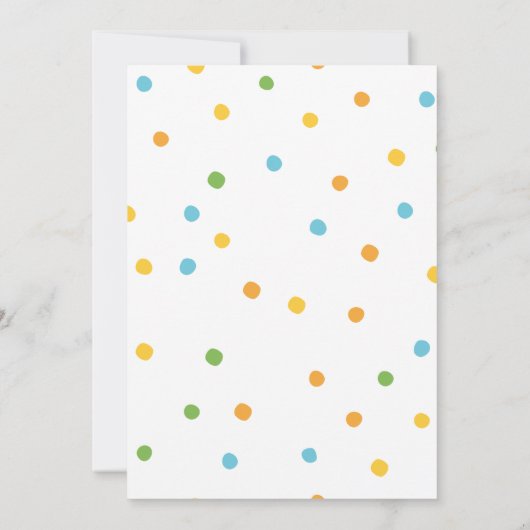 Aquarelleier - Einladung (Rückseite)