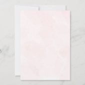 Aquarelleiffelturm Geburtstag Danke Karte (Rückseite)