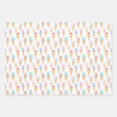 Aquarelleis Creme Cons Geschenkpapier Set (Vorderseite 2)