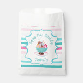 Aquarelleis Creme Sundae Geburtstag Vielen Dank Geschenktütchen (Vorderseite)