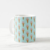 Aquarelleis Tasse (Türkis) (Vorderseite Links)