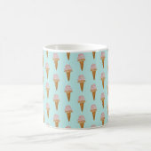 Aquarelleis Tasse (Türkis) (Mittel)
