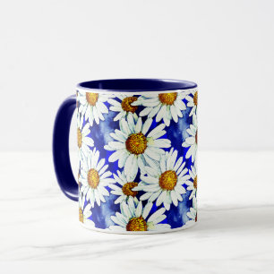 Aquarelleisen auf Denim Blue Tasse