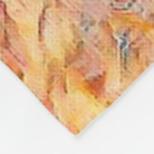 Aquarellelefant Fleecedecke (Ecke)