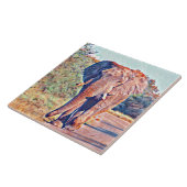 Aquarellelefant Fliese (Seite)