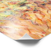 Aquarellelefant Fotodruck (Ecke)