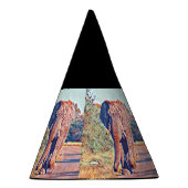 Aquarellelefant Partyhütchen (Rechts)