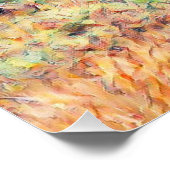 Aquarellelefant Poster (Ecke)