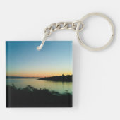 Aquarellen Kanada Farbfotografie Schlüsselanhänger (Rückseite)