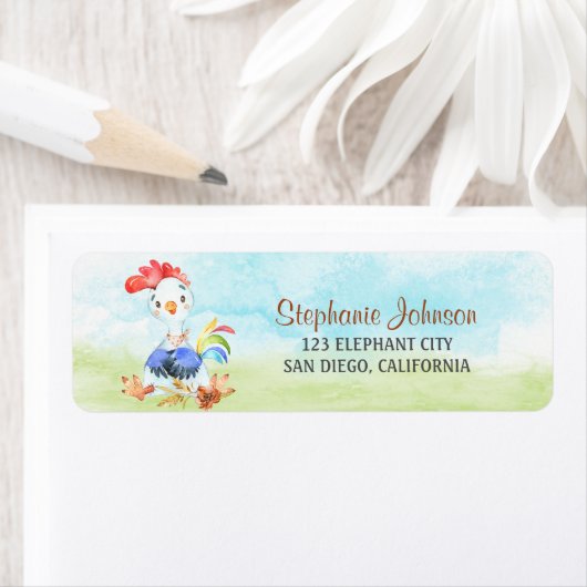 Aquarellenbauernhof (Insitu)