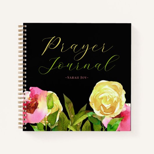 Aquarellengebet Journal Notizblock (Vorderseite)