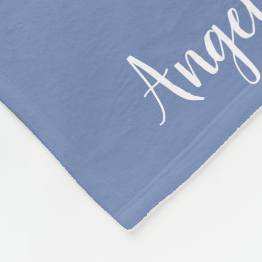 Aquarellengel mit Regenbogen-Flügeln Lesen eines B Fleecedecke (Ecke)