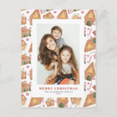 Aquarellenhäuser Foto Weihnachten (Vorderseite)