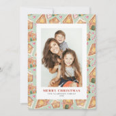 Aquarellenhäuser Foto Weihnachten (Vorderseite)