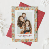 Aquarellenhäuser Foto Weihnachten