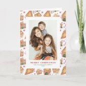 Aquarellenhäuser Foto Weihnachten (Vorderseite)