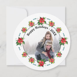 Aquarellenkarte - Circle Holiday Card Feiertagskarte