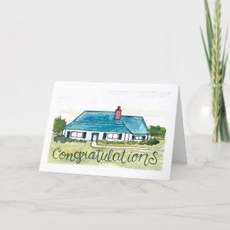 Aquarellenkarte Dankeskarte