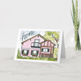Aquarellenkarte Dankeskarte