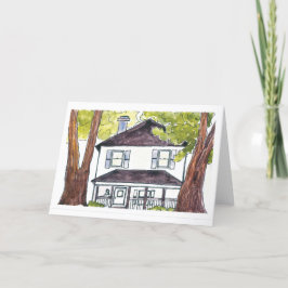 Aquarellenkarte Dankeskarte