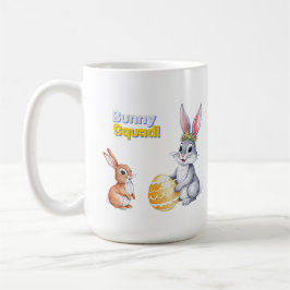 Aquarellenkarte Osterkarte für den Frühlingsurlaub Kaffeetasse