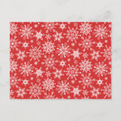 Aquarellenknebel Frohe Weihnachtskarte Postkarte (Rückseite)