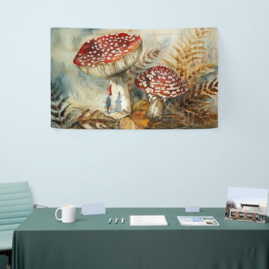 Aquarellenzwerg Banner (Messeveranstaltung)