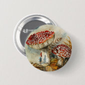 Aquarellenzwerg Button (Vorne & Hinten)
