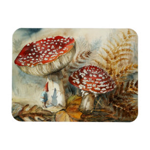 Aquarellenzwerg Magnet