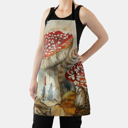 Aquarellenzwerg Schürze (InSitu)