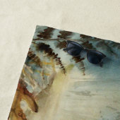 Aquarellenzwerg Strandtuch (Beispiel)