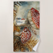 Aquarellenzwerg Strandtuch (Vorderseite)