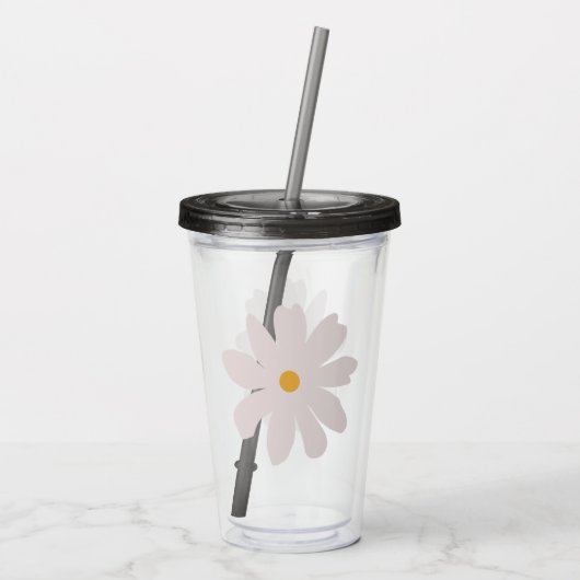 Aquareller Acryltrinkbecher (Rückseite)