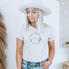 Aquareller Babydusche Mama zu sein Tri-Blend Shirt