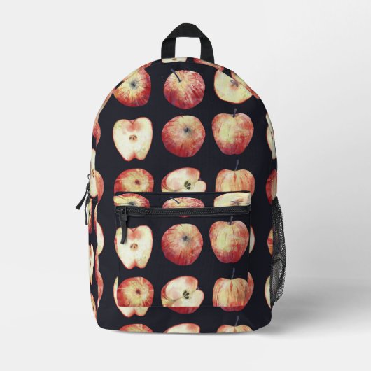 Aquareller Bedruckter Rucksack (Vorderseite)