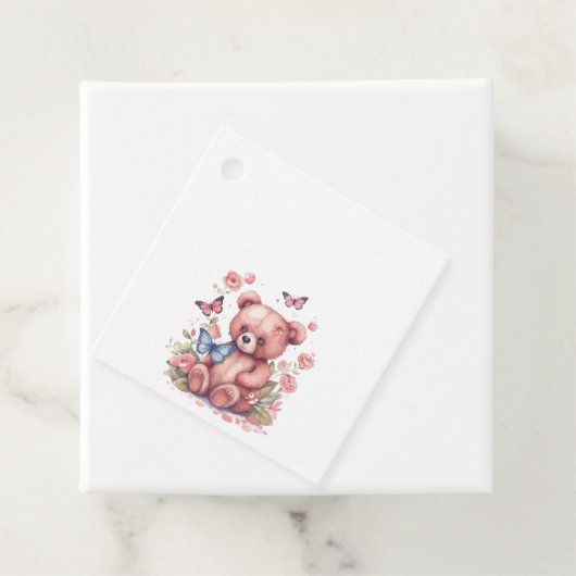 Aquareller-Butterfly Geschenkanhänger (Beispiel)