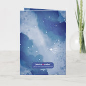 Aquareller Cartoon Zauberhaft 14. Geburtstag Karte (Rückseite)