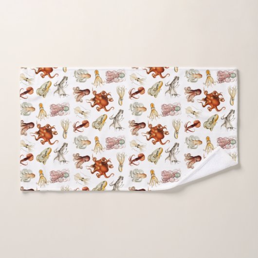 Aquareller Cephalopod Badhandtuch Set (Handtuch)