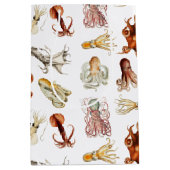 Aquareller Cephalopod Mittlere Geschenktüte (Vorderseite)