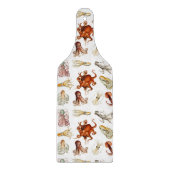 Aquareller Cephalopod Schneidebrett (Vorderseite)