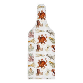 Aquareller Cephalopod Schneidebrett