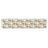 Aquareller Citrus Orange Tischläufer (Horizontal)