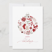 Aquareller Frohsinn Weihnachten Weihnachten (Vorderseite)