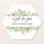 Aquareller Grüner Foliage Salon Untersetzer (Vorderseite)